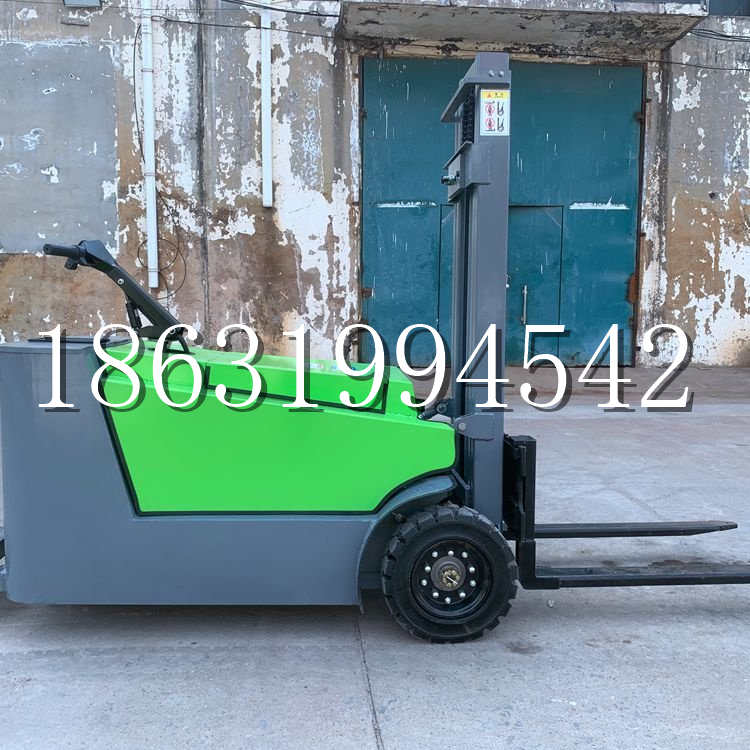 白玉县小型电动叉车1吨2吨步行站驾式电瓶堆高充电装卸车液压升降车铲车