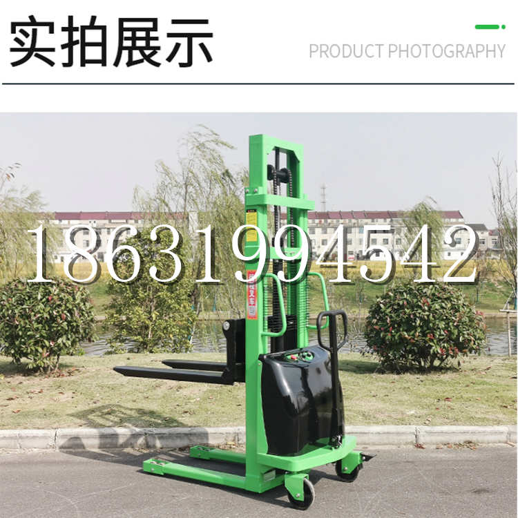 白玉县电动叉车堆高车液压铲车电瓶1吨2吨站驾步行式小型全自动叉车
